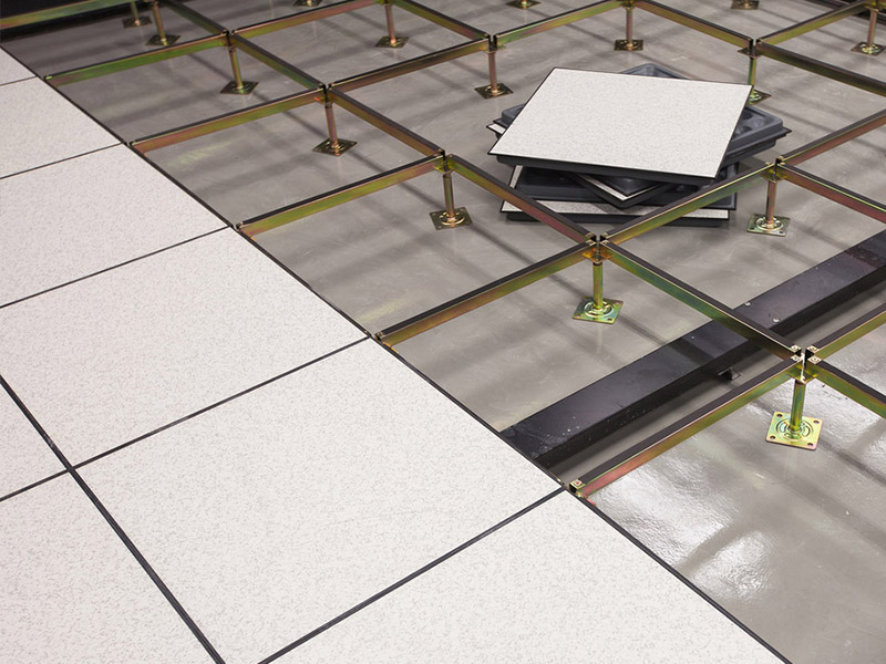 installation of raised access floor systems